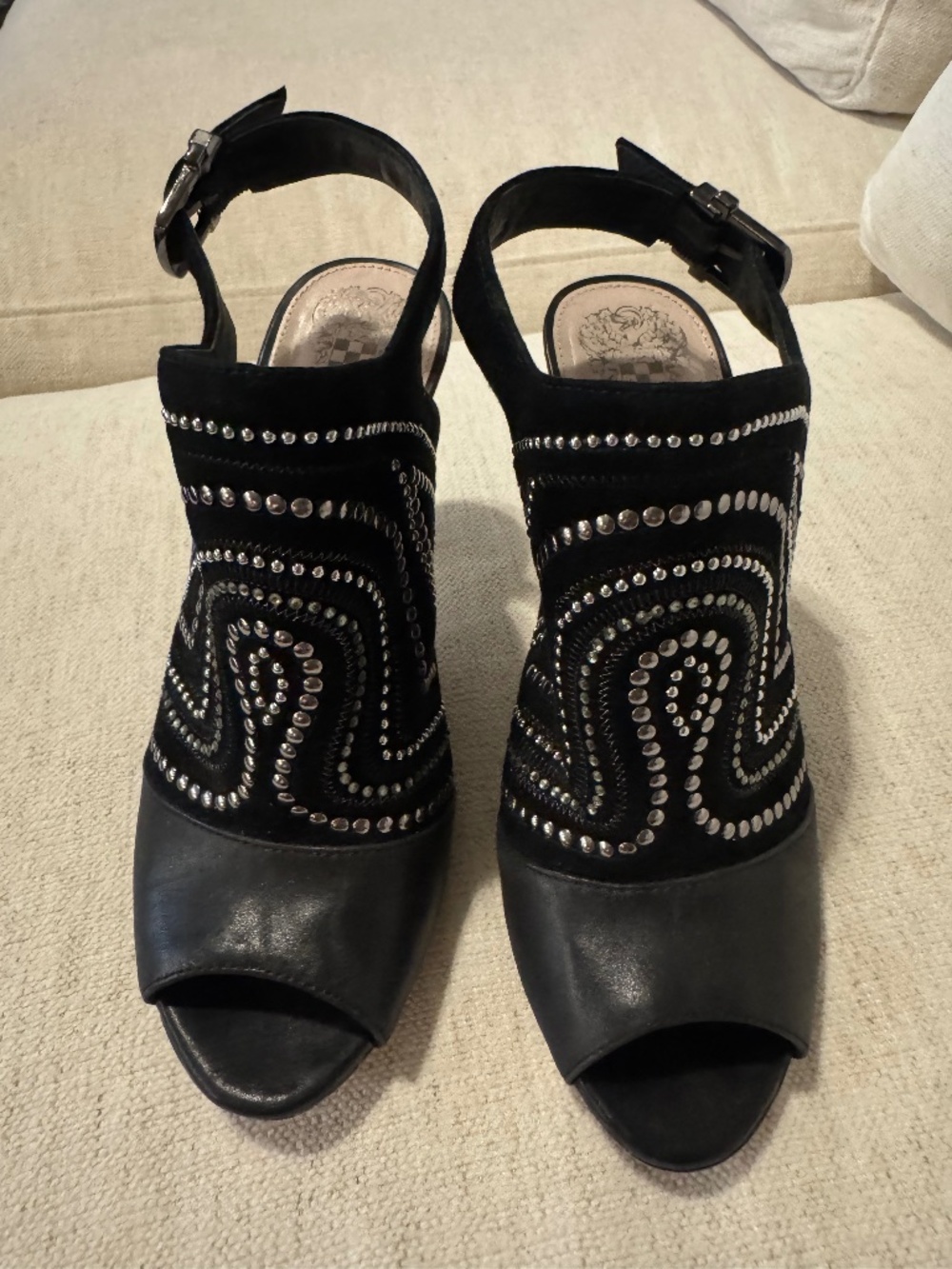 NWOT: 3" Black Vince Camuto Heels sz 7